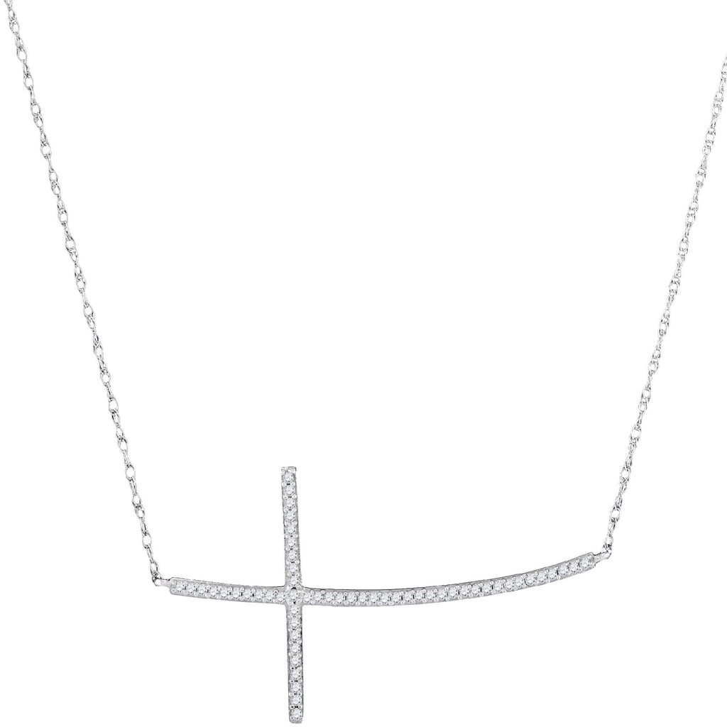 1-6CTW-Diamond FASHION NECKLACE