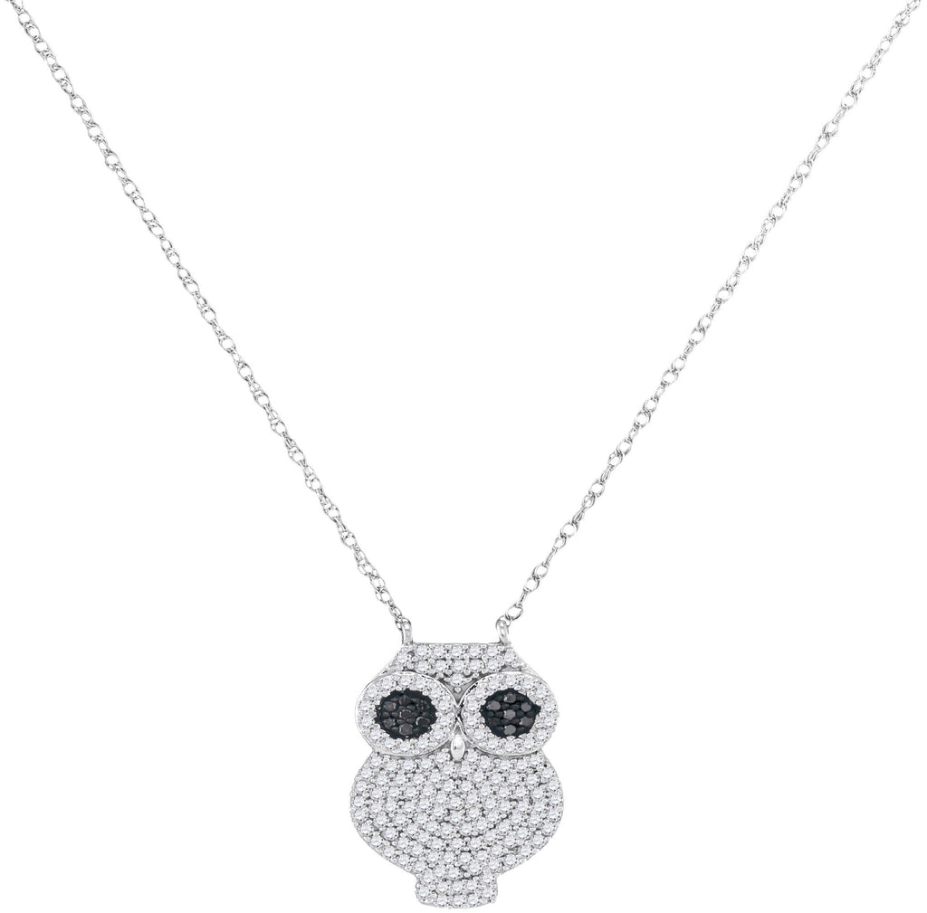 3-8CTW-Diamond FASHION  NECKLACE