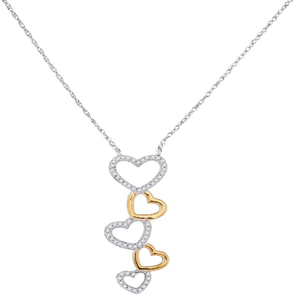 1-6CTW-Diamond FASHION NECKLACE