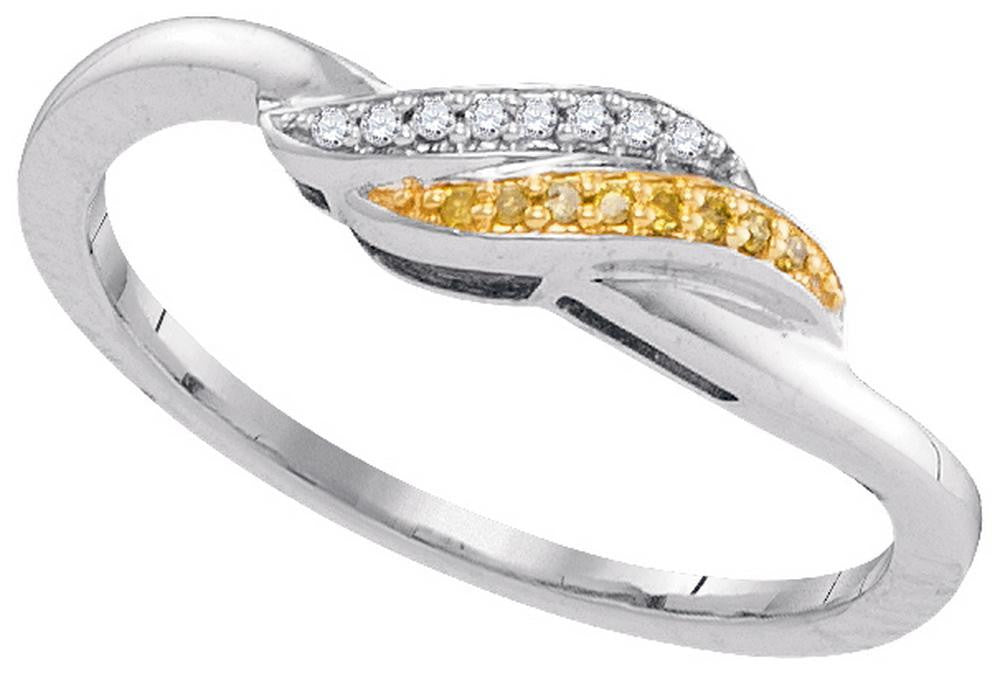 1-20CTW-Diamond FASHION YELLOW RING