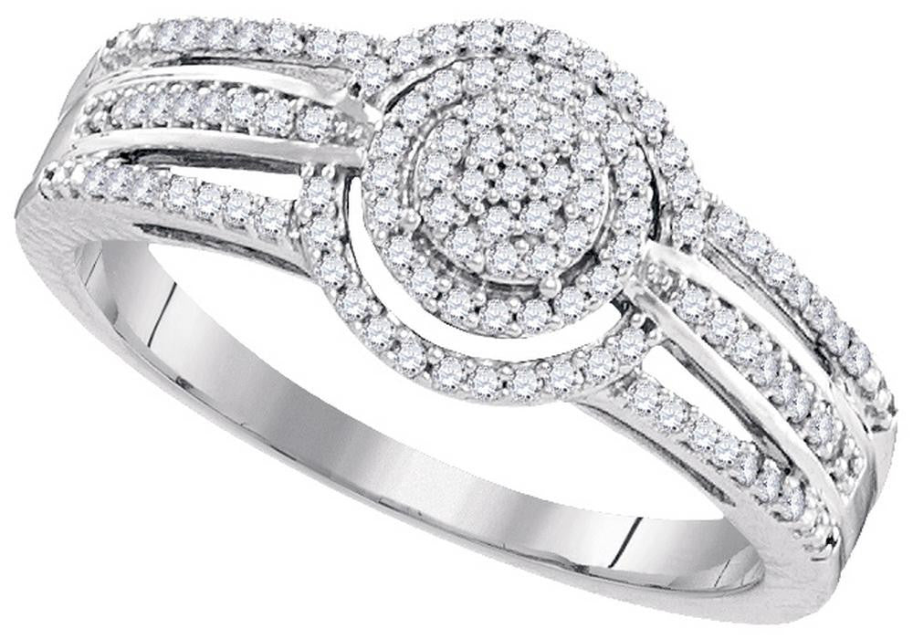 1-4CTW-Diamond MICRO-PAVE RING