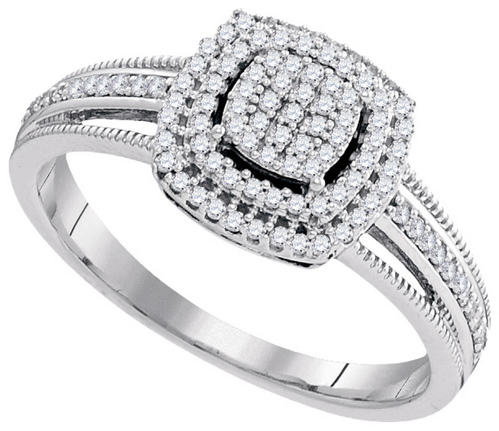 1-4CTW-Diamond MICRO-PAVE RING