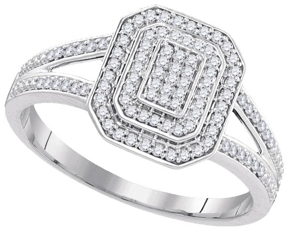 1-4CTW-Diamond MICRO-PAVE RING