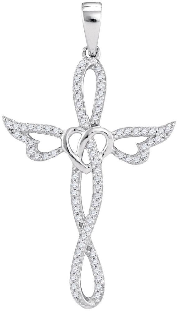 1-5CT-Diamond CROSS PENDANT