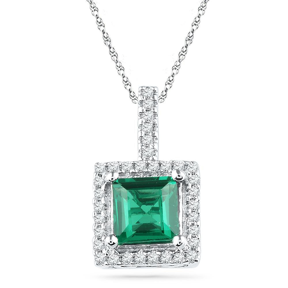 1-8CTW-Diamond 1 1-4CT-LEM PENDANT