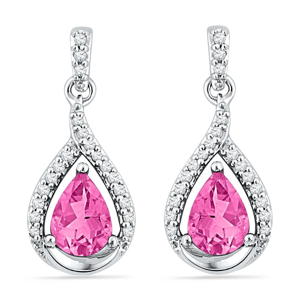 1-5CTW-Diamond 3  CT-LPS EARRING