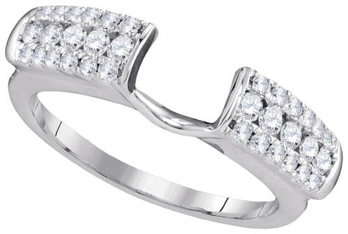 14KT White Gold 0.50CTW-Diamond ENHANCER