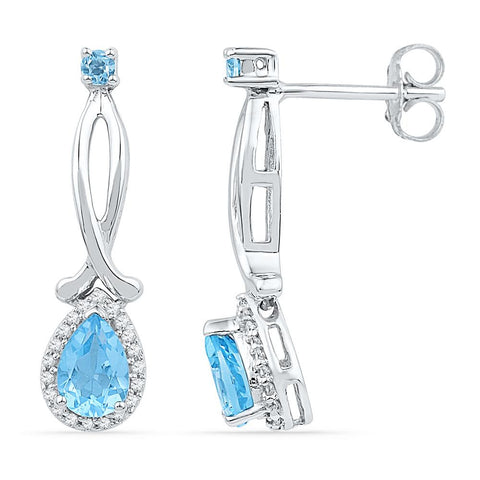 1-8CTW-Diamond 1 CT-BT EARRING