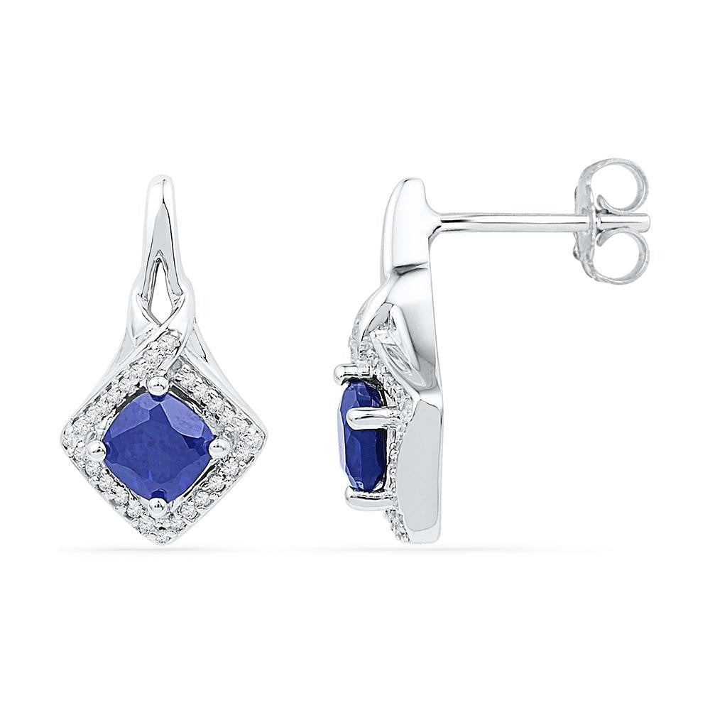 1-6CTW-Diamond 2 CT-LBS EARRING