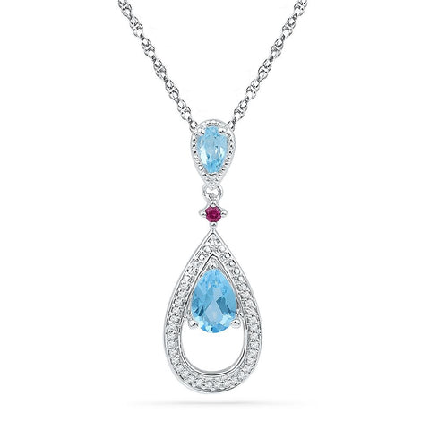 1-10CTW-Diamond 3-4CT-BT PENDANT