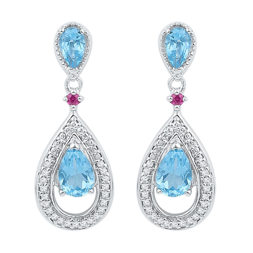 1-8CTW-Diamond 1 1-2CT-BT EARRING