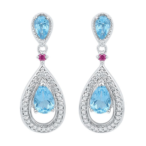 1-8CTW-Diamond 1 1-2CT-BT EARRING