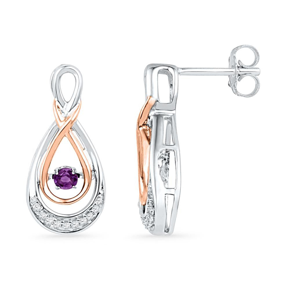 1-12CTW-Diamond 1-8CT-AM EARRING