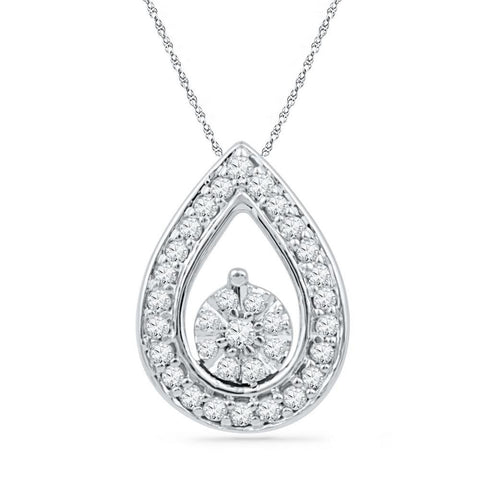 1-8CTW-Diamond FASHION PENDANT