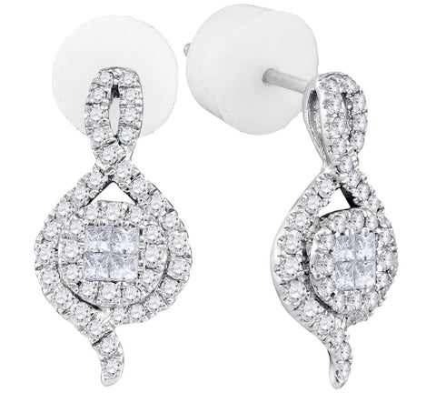 1-2CTW-Diamond SOLEIL EARRINGS