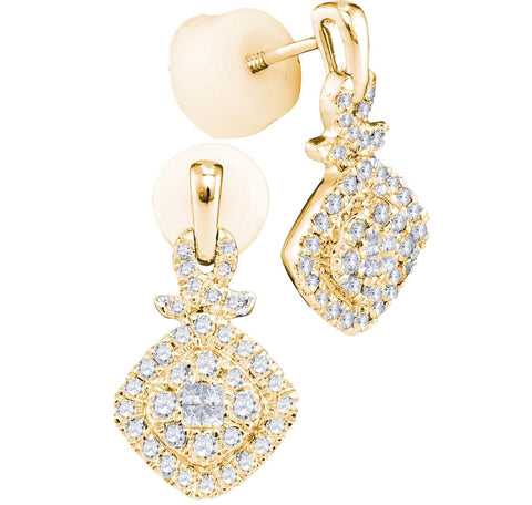 1-2CTW-Diamond SOLEIL EARRINGS